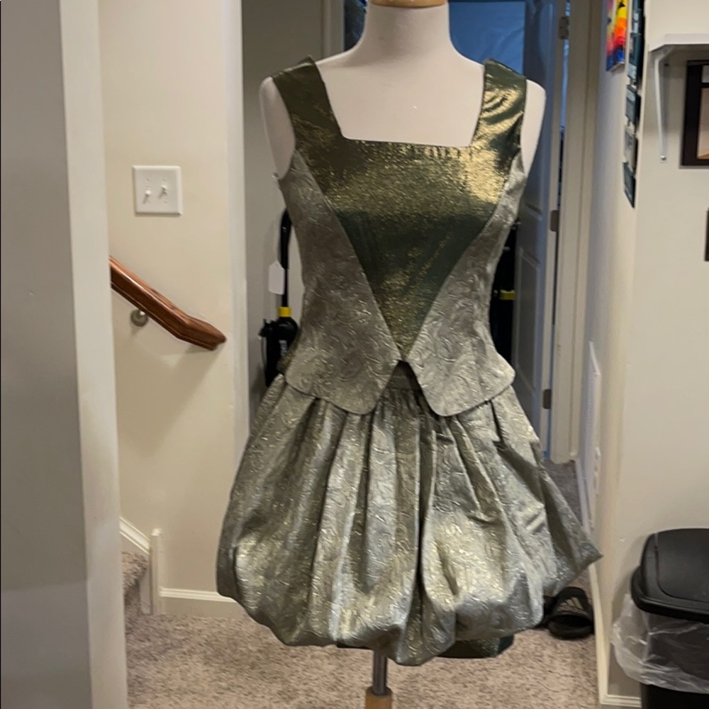 2 Piece Skirt Suit